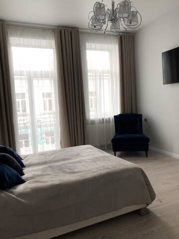 Фото номера Апартаменты с 3 спальнями Апартаменты Viktoriya Deluxe Apartment г. Львов 14