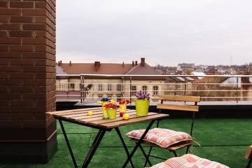 Фото номера Апартаменты с 2 спальнями Апартаменты Luxury terrace view Apartment! г. Львов 9