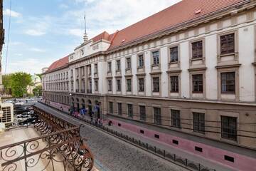 Фото номера Апартаменты с 2 спальнями Апартаменты Slovatskogo apartment г. Львов 52
