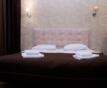 Фото номера Апартаменты-студио Апарт-отели Mini Hotel Barvy Lvova on Kostyushka St. г. Львов 21