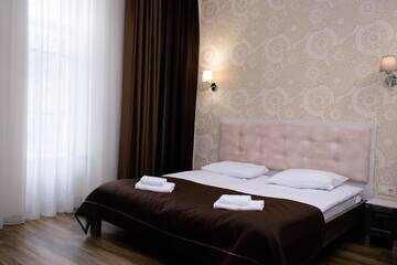 Фото номера Апартаменты-студио Апарт-отели Mini Hotel Barvy Lvova on Kostyushka St. г. Львов 5