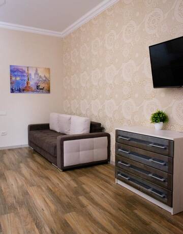 Фото номера Апартаменты-студио Апарт-отели Mini Hotel Barvy Lvova on Kostyushka St. г. Львов 2