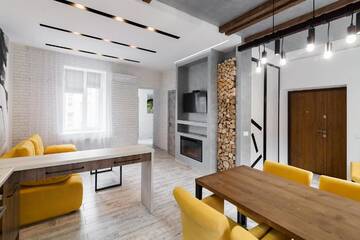 Фото номера Апартаменты с 2 спальнями Апартаменты LOFT apartment on Lychakivska street г. Львов 42