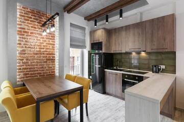 Фото номера Апартаменты с 2 спальнями Апартаменты LOFT apartment on Lychakivska street г. Львов 43