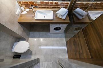 Фото номера Апартаменты с 2 спальнями Апартаменты LOFT apartment on Lychakivska street г. Львов 49