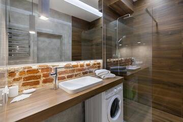 Фото номера Апартаменты с 2 спальнями Апартаменты LOFT apartment on Lychakivska street г. Львов 52