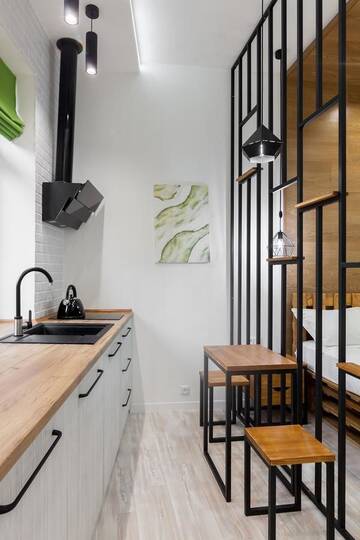 Фото номера Апартаменты с 1 спальней Апартаменты Loft-studio on Tamanska 8 г. Львов 12