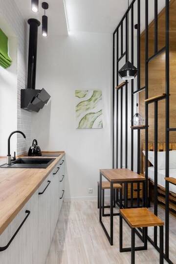 Фото номера Апартаменты с 1 спальней Апартаменты Loft-studio on Tamanska 8 г. Львов 21