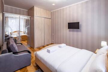 Фото номера Апартаменты с 2 спальнями Апартаменты Arkadija Svobody 31 г. Львов 15