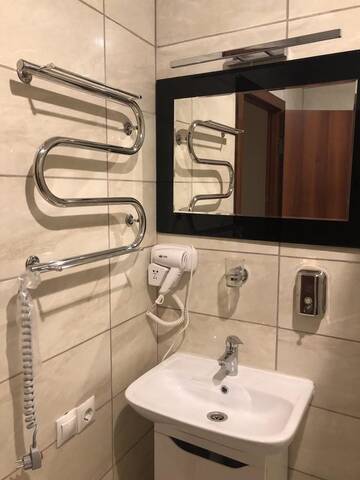 Фото номера Большой двухместный номер с 1 кроватью Апарт-отели El Mundo Apartments г. Львов 14