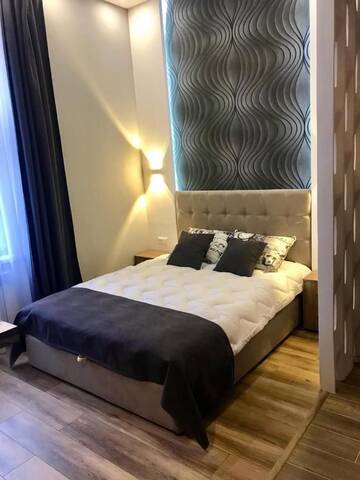 Фото номера Апартаменты с 1 спальней Апартаменты New Appartment-studio іn the center of Lviv г. Львов 7