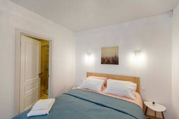 Фото номера Апартаменты с 2 спальнями Апартаменты High Castle view Apartment in center Lviv!!! г. Львов 74