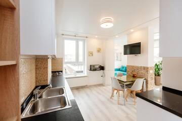 Фото номера Апартаменты с 2 спальнями Апартаменты High Castle view Apartment in center Lviv!!! г. Львов 59
