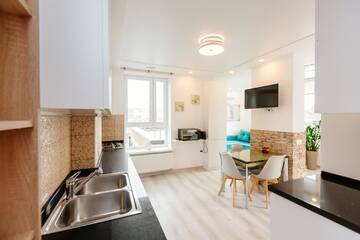 Фото номера Апартаменты с 2 спальнями Апартаменты High Castle view Apartment in center Lviv!!! г. Львов 7
