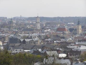Фото номера Апартаменты с 1 спальней Апартаменты Panorama Lviv г. Львов 21