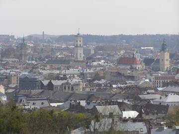 Фото номера Апартаменты с 1 спальней Апартаменты Panorama Lviv г. Львов 68