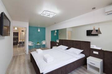 Фото номера Апартаменты Делюкс Апартаменты Avangard DeLuxe Apartment г. Львов 39