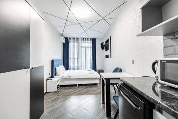 Фото номера Апартаменты с 1 спальней Апартаменты Balabana Blue Apartment г. Львов 46