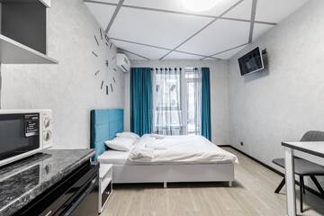 Фото номера Апартаменты с 1 спальней Апартаменты Balabana Blue Apartment г. Львов 47