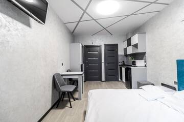 Фото номера Апартаменты с 1 спальней Апартаменты Balabana Blue Apartment г. Львов 58