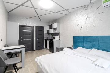 Фото номера Апартаменты с 1 спальней Апартаменты Balabana Blue Apartment г. Львов 59