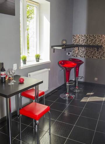 Фото номера Апартаменты с 1 спальней Апартаменты Modern Red Apartment г. Львов 8