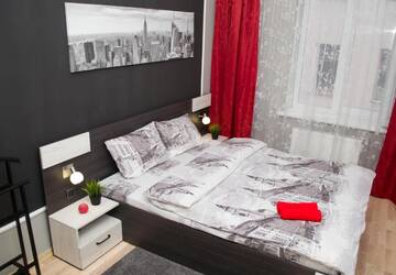 Фото номера Апартаменты с 1 спальней Апартаменты Modern Red Apartment г. Львов 20