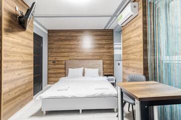 Фото номера Апартаменты с 1 спальней Апартаменты Balabana Red Apartment г. Львов 25
