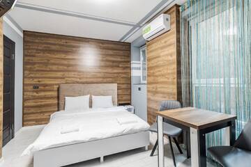 Фото номера Апартаменты с 1 спальней Апартаменты Balabana Red Apartment г. Львов 7