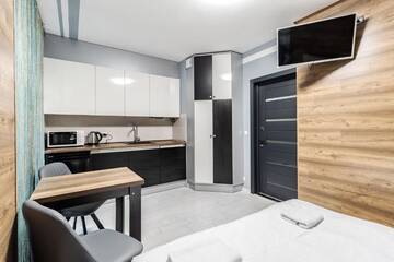 Фото номера Апартаменты с 1 спальней Апартаменты Balabana Red Apartment г. Львов 32