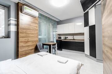 Фото номера Апартаменты с 1 спальней Апартаменты Balabana Red Apartment г. Львов 33
