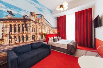 Фото номера Четырехместный номер Апарт-отели Cities Gallery Apart-hotel г. Львов 6