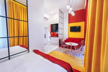 Фото номера Четырехместный номер Апарт-отели Cities Gallery Apart-hotel г. Львов 10
