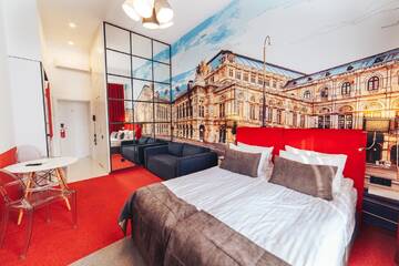 Фото номера Четырехместный номер Апарт-отели Cities Gallery Apart-hotel г. Львов 5
