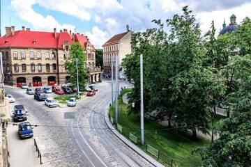 Фото номера Апартаменты с 1 спальней Апартаменты Danylo Halytsky Apartment г. Львов 49