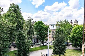Фото номера Апартаменты с 1 спальней Апартаменты Danylo Halytsky Apartment г. Львов 24