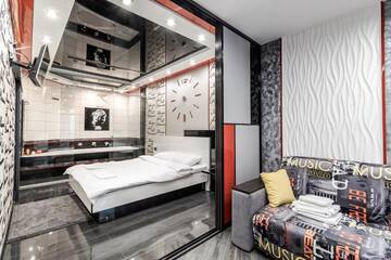 Фото номера Апартаменты с 1 спальней Апартаменты Exclusive Balabana Apartment г. Львов 56