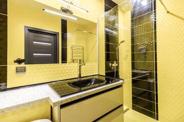 Фото номера Апартаменты с 1 спальней Апартаменты Balabana Yellow Apartment г. Львов 25