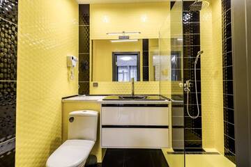 Фото номера Апартаменты с 1 спальней Апартаменты Balabana Yellow Apartment г. Львов 26