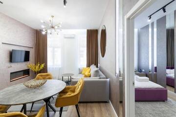 Фото номера Апартаменты с 2 спальнями Апартаменты Avangard Green Park Apartment г. Львов 78
