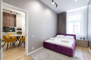 Фото номера Апартаменты с 2 спальнями Апартаменты Avangard Green Park Apartment г. Львов 76