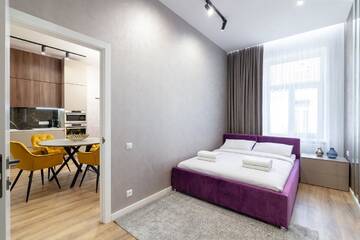 Фото номера Апартаменты с 2 спальнями Апартаменты Avangard Green Park Apartment г. Львов 19