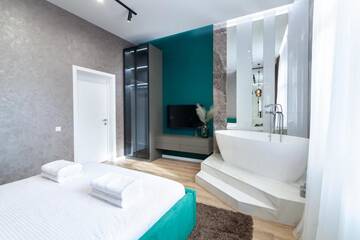 Фото номера Апартаменты с 2 спальнями Апартаменты Avangard Green Park Apartment г. Львов 90