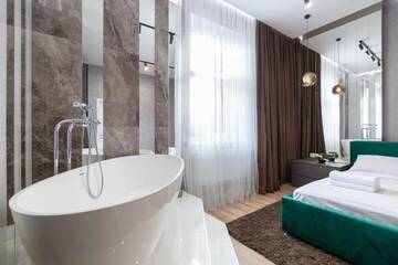 Фото номера Апартаменты с 2 спальнями Апартаменты Avangard Green Park Apartment г. Львов 100