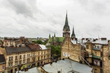 Фото номера Апартаменты Делюкс Апартаменты BonApart Delux г. Львов 22